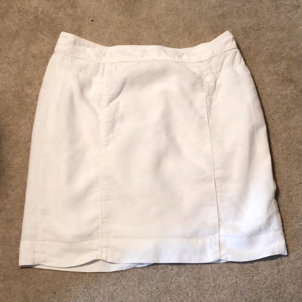 Banana Republic lined linen skirt - Picture 1 of 2